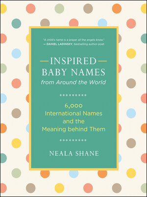cover image of Inspired Baby Names from Around the World